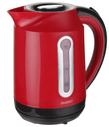 Изображение Электрический чайник Energy E-210 (2200 Вт/1,7 л /пластик/красный)