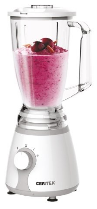 Изображение Блендер CENTEK CT-1326 (стационарный/600 Вт/серый, белый)