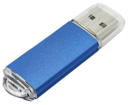 Изображение USB flash SmartBuy V-Cut,(USB 2.0/4 Гб)-синий (SB4GBVC-B)