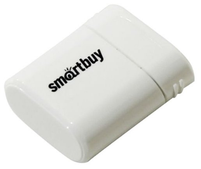 Изображение USB flash SmartBuy Lara,(USB 2.0/8 Гб)-белый (SB8GBLara-W)