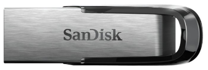 Изображение USB flash SanDisk Ultra Flair,(USB 3.0/64 Гб)-серебристый, черный (SDCZ73-064G-G46)