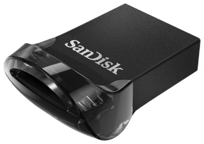 Изображение USB flash SanDisk Ultra Fit,(USB 3.1/128 Гб)-черный (SDCZ430-128G-G46)