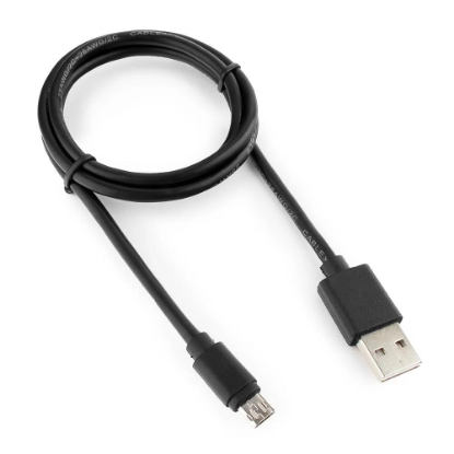 Изображение Кабель соединительный Bion BNCCP-mUSB2-AMBM-0.5M USB 2.0 A Micro USB 2.0 B черный 0,5 м