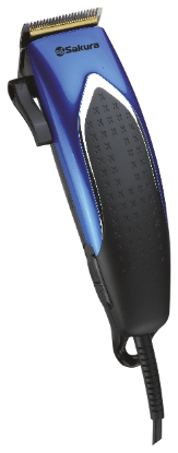 Изображение Машинка для стрижки головы Sakura SA-5110BL, черный, синий
