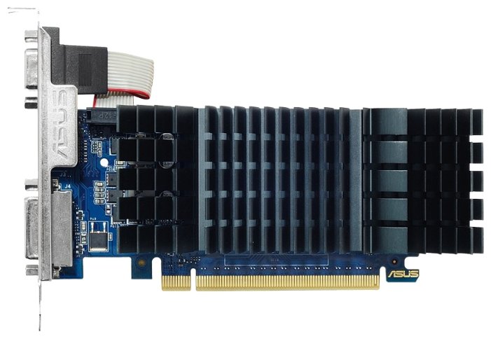 Изображение Видеокарта Asus GeForce GT 730 GT730-SL-2GD5-BRK 2 Гб (NVIDIA GeForce GT 730, GDDR5)/(GT730-SL-2GD5-BRK)