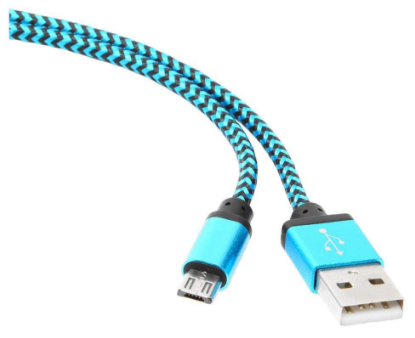 Изображение Кабель соединительный Gembird CC-mUSB2bl USB 2.0 A Micro USB 2.0 B синий 1 м