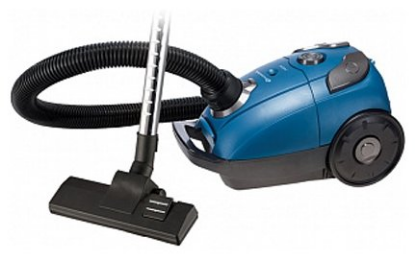 Изображение Пылесос Eurostek EVC-3017 (2400 Вт /мешок/черный, синий)