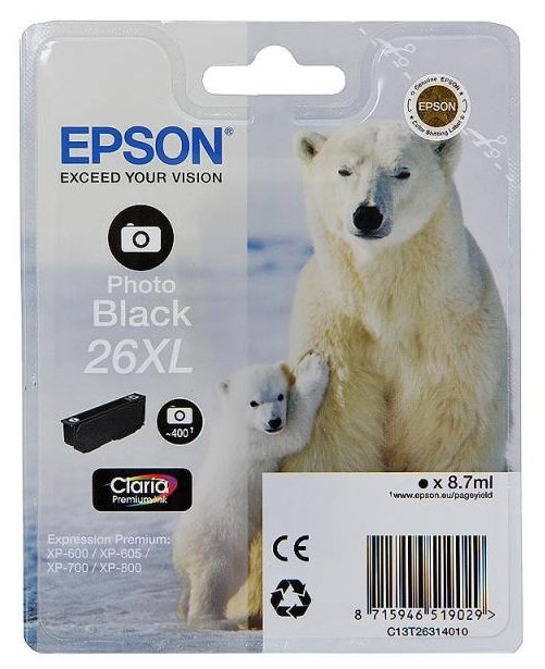 Изображение Картридж Epson C13T26314010