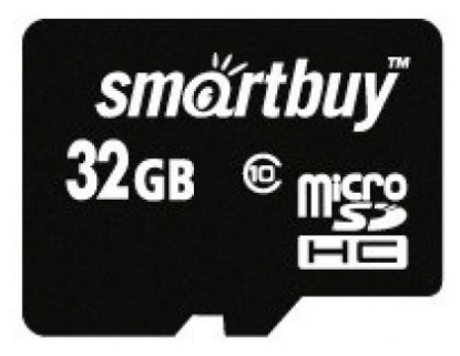 Изображение Карта памяти SmartBuy MicroSDHC Class 10 32 Гб