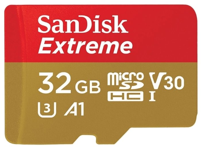 Изображение Карта памяти SanDisk MicroSDHC Class 10 32 Гб адаптер на SD SDSQXAF-032G-GN6MA
