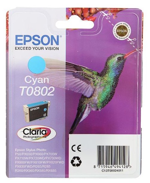 Изображение Картридж Epson C13T08024011