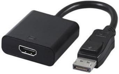 Изображение Переходник Gembird A-DPM-HDMIF-002 DisplayPort-DisplayPort (черный) (0,2 м)