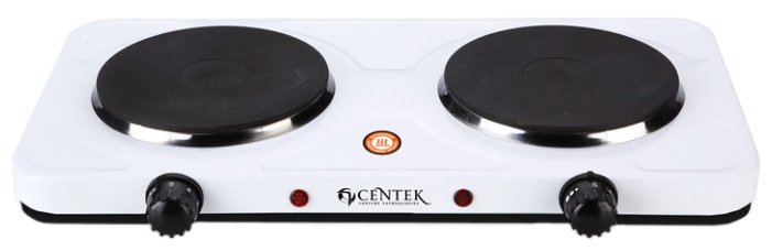 Изображение Плита настольная CENTEK CT-1507 (электрическая, эмаль, белый)