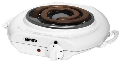 Изображение Плита настольная Мечта 112Т (электрическая, эмаль, белый)