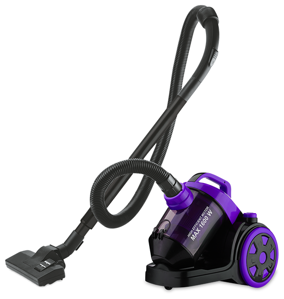 Изображение Пылесос Sakura SA-8312BP (1600 Вт /циклонный фильтр/фиолетовый, черный)