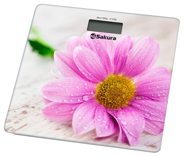 Изображение Весы Sakura SA-5072GW герберы,