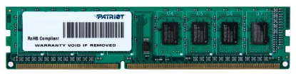 Изображение Оперативная память 4 GB DDR3 Patriot PSD34G16002 (12800 МБ/с, 1600 МГц, CL11)