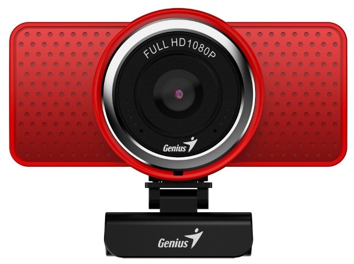 Изображение Веб-камера Genius ECam 8000 красный (CMOS)