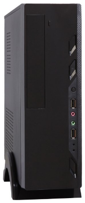 Изображение Корпус ExeGate MI-209 (mATX, Mini-ITX, черный, 400 Вт)/()