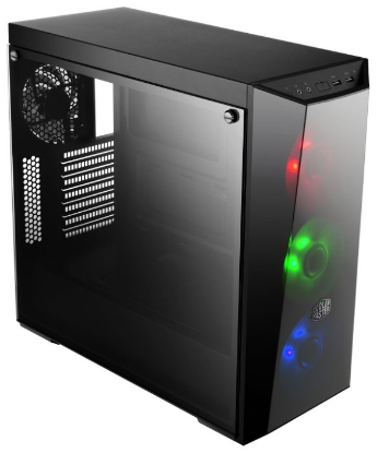 Изображение Корпус Cooler Master MasterBox 5 Lite RGB (mATX, ATX, Mini-ITX, черный, без БП)/(MCW-L5S3-KGNN-02)