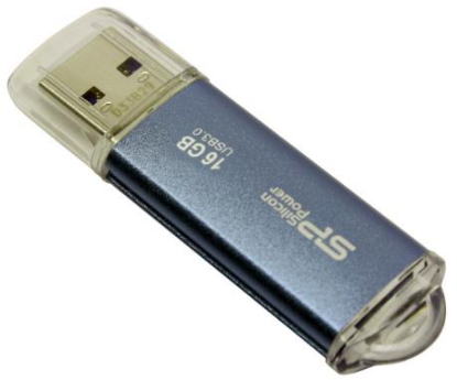 Изображение USB flash Silicon Power Marvel M01,(USB 3.0/16 Гб)-синий (SP016GBUF3M01V1B)