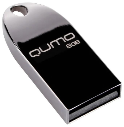 Изображение USB flash Qumo Cosmos Dark,(USB 2.0/8 Гб)-черный (QM8GUD-Cos-d)