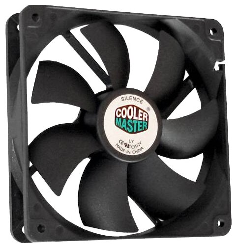 Изображение Вентилятор Cooler Master NCR-12K1-GP (1200 об/мин , 120x120x25 мм,4-pin Molex)