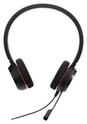 Изображение Компьютерная гарнитура Jabra EVOLVE 20 MS Stereo (с проводом, накладные)