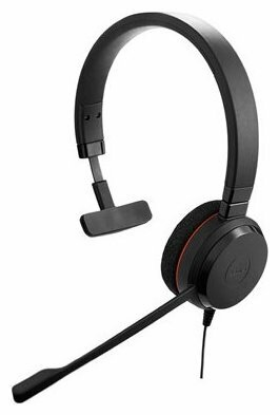 Изображение Компьютерная гарнитура Jabra EVOLVE 20 MS Mono (с проводом, накладные)