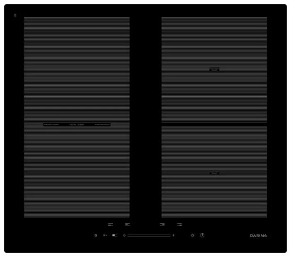 Изображение Варочная панель Дарина 5P9 EI304 B (черный)