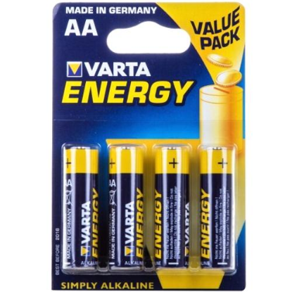 Изображение Батарейка Varta LR6-4BL (AA (R6,316,LR6) 1,5 В  щелочная (алкалиновая))