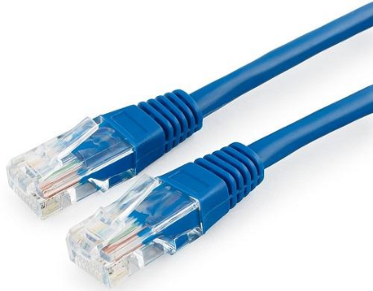 Изображение Патч-корд Cablexpert PP10-3M/B (3 м,UTP,5e,синий)