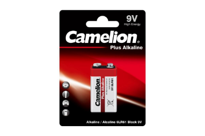 Изображение Батарейка Camelion 6LR61-BP1 ( 9 В 700 мА*час щелочная (алкалиновая))