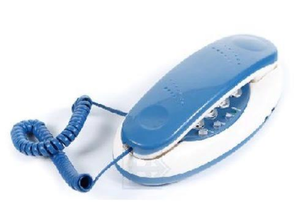 Изображение Проводной телефон Вектор ВЕКТОР 602/01 BLUE,голубой, белый