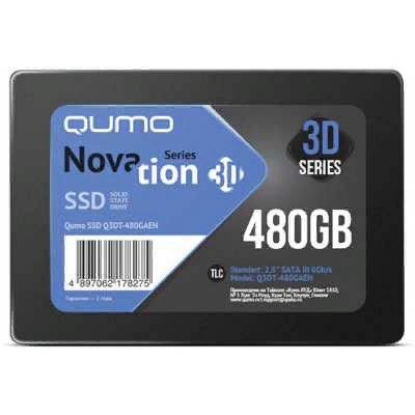 Изображение SSD диск Qumo Novation 3D 480 Гб 2.5" (Q3DT-480GAEN)