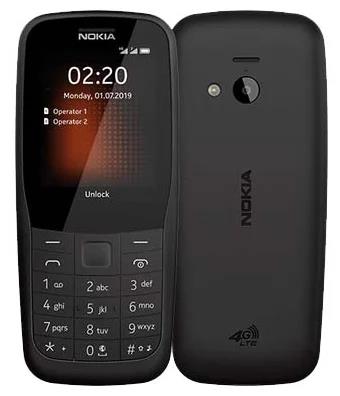 Изображение Мобильный телефон Nokia 220,черный