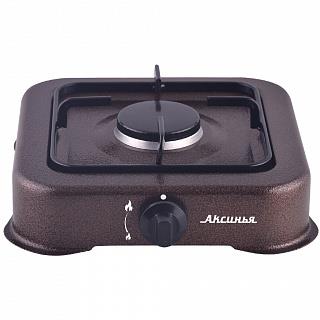 Изображение Плита настольная Аксинья КС-105 (газовая, эмаль, коричневый)