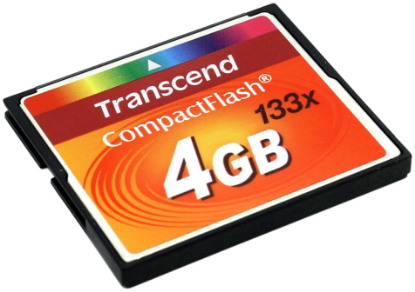 Изображение Карта памяти Transcend Compact Flash  4 Гб  TS2GCF133
