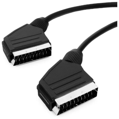 Изображение Кабель Gembird CCV-518 SCART 21 pin-SCART 21 pin (черный) (1,8 м)