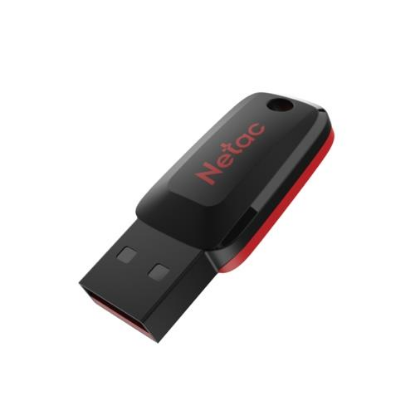 Изображение USB flash NETAC U197,(USB 2.0/8 Гб)-красный, черный (NT03U197N-008G-20BK)