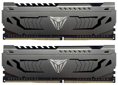 Изображение Оперативная память 2x4 GB DDR4 Patriot VIPER STEEL PVS48G320C6K (25600 МБ/с, 3200 МГц, CL16)