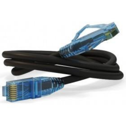 Изображение Патч-корд Hyperline PC-LPM-UTP-RJ45-RJ45-C6-1M-LSZH-BK (1 м,UTP,6,черный)