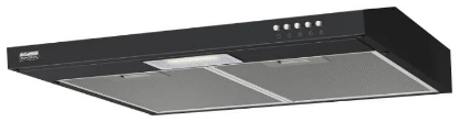Изображение Вытяжка Krona Jessica slim 500 BK PB