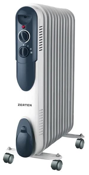 Изображение Масляный радиатор Zerten UZT-10 (1000 Вт  1000/600/400 Вт/ секций)