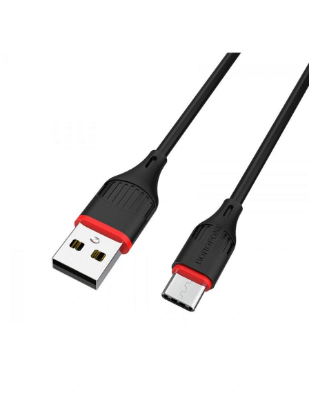 Изображение Кабель соединительный BOROFONE BX17 Enjoy USB 2.0 A USB 3.0 C черный 1 м