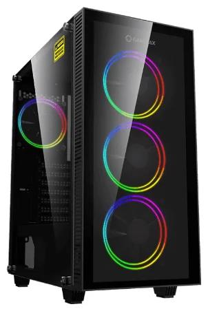 Изображение Корпус GameMax A363-TA Draco XD (mATX, ATX, Mini-ITX, черный, без БП)/()