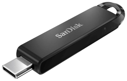 Изображение USB flash SanDisk Ultra USB Type-C,(USB 3.1 Type-C/256 Гб)-черный (SDCZ460-256G-G46)