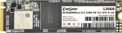 Изображение SSD диск ExeGate KC2000MNext 120 Гб 2280 (EX282314RUS)