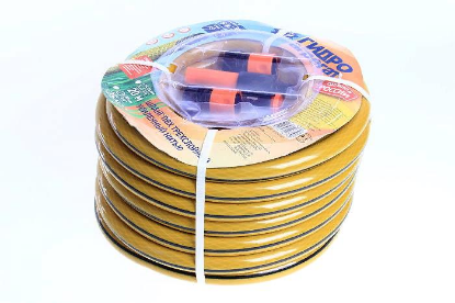 Изображение Шланг ГИДРОАГРЕГАТ 3-х сл. желтый с черной полосой (набор коннекторов)