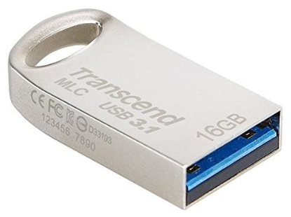 Изображение USB flash Transcend JetFlash 720,(USB 3.1/16 Гб)-серебристый (TS16GJF720S)